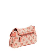 GUESS BEYZA  Borsa a tracolla coral red logo - Borse Donna - 2