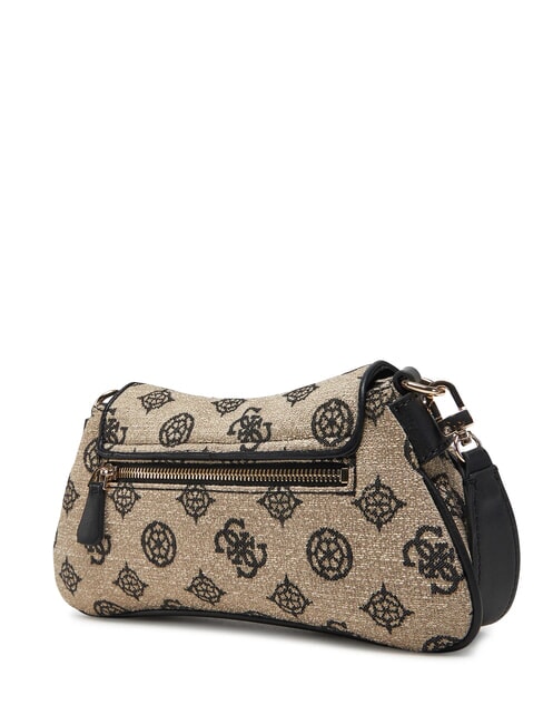 BEYZA  Borsa a tracolla black logo - Borse Donna