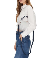 GUESS CRUISE Borsetta a mano, con tracolla white/navy - Borse Donna - 4