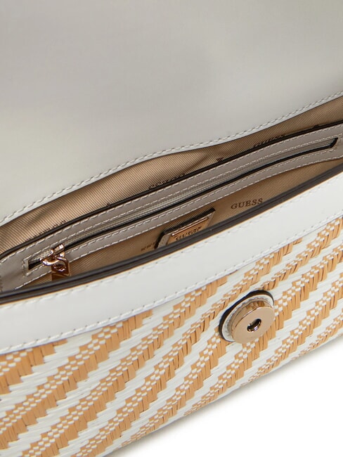 SIMONA  Borsa a spalla natural/white - Borse Donna