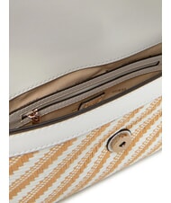 GUESS SIMONA  Borsa a spalla natural/white - Borse Donna - 3