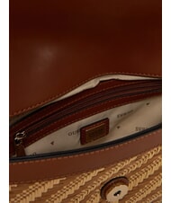 GUESS SIMONA  Borsa a spalla natural/cognac - Borse Donna - 3