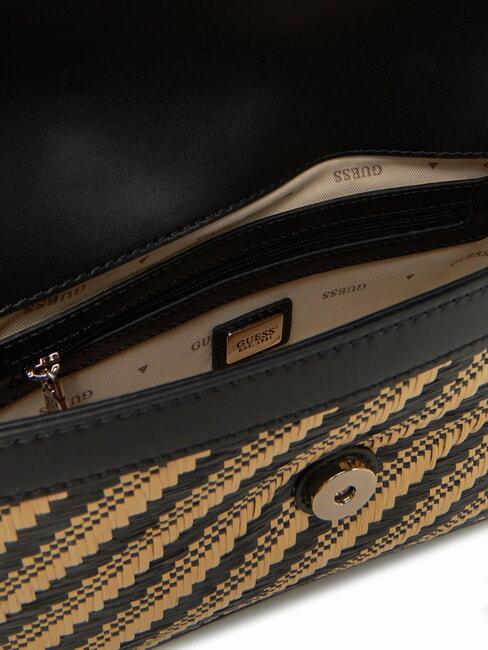 SIMONA  Borsa a spalla natural/black - Borse Donna