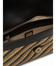 GUESS SIMONA  Borsa a spalla natural/black - Borse Donna - 3