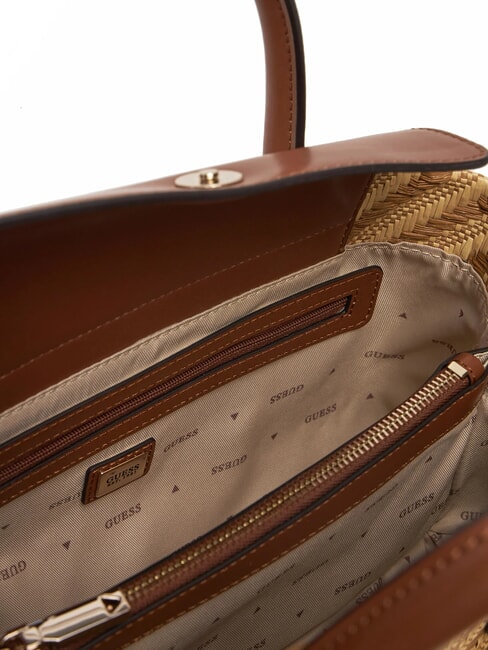 SIMONA  Borsa a mano, con tracolla natural/cognac - Borse Donna