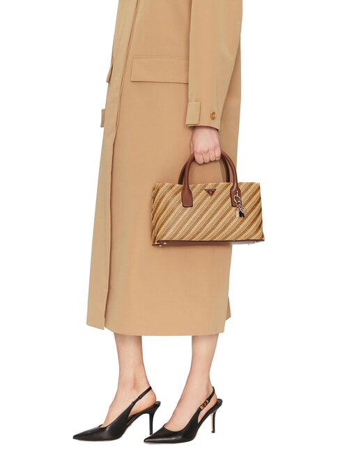 SIMONA  Borsa a mano, con tracolla natural/cognac - Borse Donna