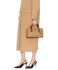 GUESS SIMONA  Borsa a mano, con tracolla natural/cognac - Borse Donna - 4