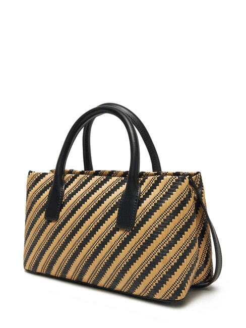 SIMONA  Borsa a mano, con tracolla natural/black - Borse Donna