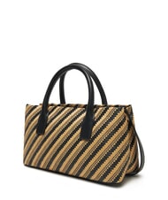 GUESS SIMONA  Borsa a mano, con tracolla natural/black - Borse Donna - 2