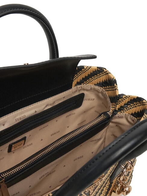 SIMONA  Borsa a mano, con tracolla natural/black - Borse Donna