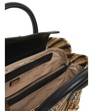 GUESS SIMONA  Borsa a mano, con tracolla natural/black - Borse Donna - 3