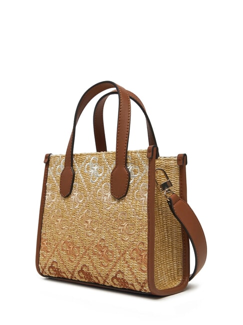 SILVANA Mini Bag a mano, con tracolla cognac/olive - Borse Donna