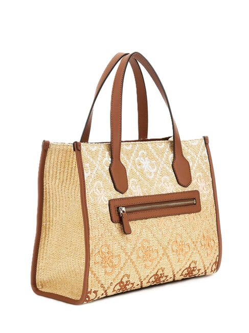 SILVANA Borsa con tracolla cognac/olive - Borse Donna