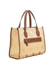 GUESS SILVANA Borsa con tracolla cognac/olive - Borse Donna - 2