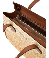 GUESS SILVANA Borsa con tracolla cognac/olive - Borse Donna - 4