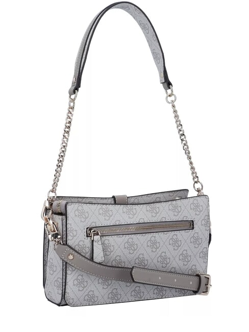 ZAMIRA  Borsa a spalla, con tracolla dark taupe logo - Borse Donna
