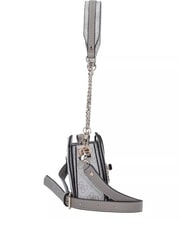 GUESS ZAMIRA  Borsa a spalla, con tracolla dark taupe logo - Borse Donna - 3
