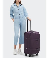 KIPLING SPONTANEOUS Trolley misura media ultimate plum - Trolley Semirigidi - 8