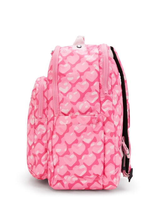 SEOUL COLLEGE Zaino con tasca porta pc 15" adorable hearts - Zaini Scuola & Tempo Libero