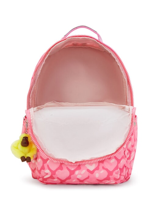 SEOUL COLLEGE Zaino con tasca porta pc 15" adorable hearts - Zaini Scuola & Tempo Libero