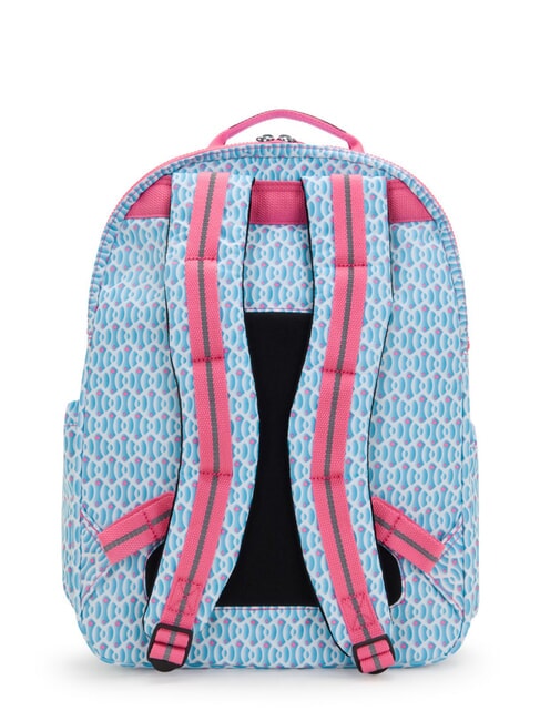 SEOUL COLLEGE Zaino con tasca porta pc 15" dreamy geo combo - Zaini Scuola & Tempo Libero