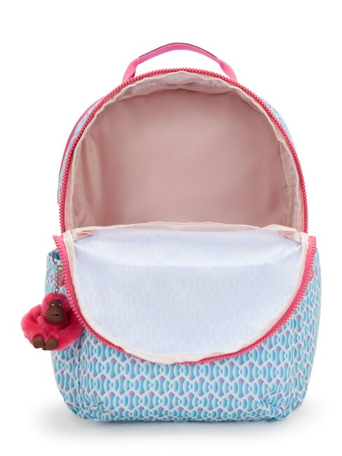 SEOUL COLLEGE Zaino con tasca porta pc 15" dreamy geo combo - Zaini Scuola & Tempo Libero