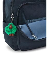 KIPLING SEOUL Zaino con tasca porta pc 15" blue green block - Zaini Scuola & Tempo Libero - 6