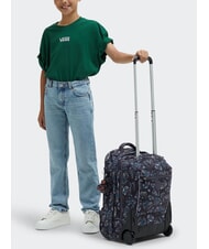 KIPLING SARI Zaino Trolley stampato jungle fun race - Zaini con carrello - 6