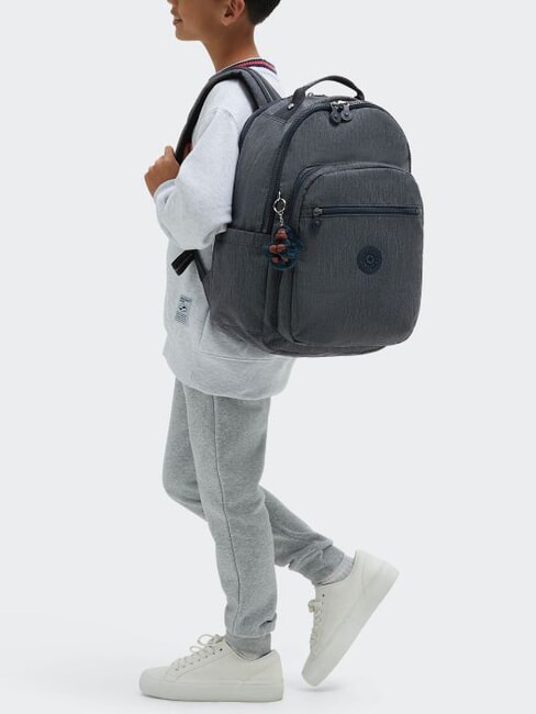 SEOUL COLLEGE Zaino con tasca porta pc 15" marinenavy - Zaini Scuola & Tempo Libero