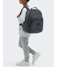 KIPLING SEOUL COLLEGE Zaino con tasca porta pc 15" marinenavy - Zaini Scuola & Tempo Libero - 8