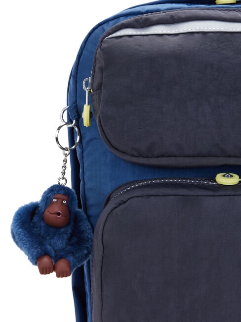 SCOTTY Zaino grande porta pc 15" fantasy blue block - Zaini Scuola & Tempo Libero