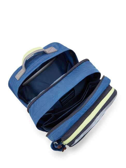 SCOTTY Zaino grande porta pc 15" fantasy blue block - Zaini Scuola & Tempo Libero