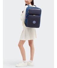 KIPLING SCOTTY Zaino grande porta pc 15" fantasy blue block - Zaini Scuola & Tempo Libero - 6