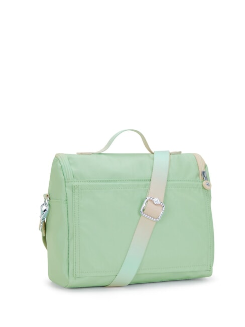 NEW KICHIROU Porta pranzo con tracolla soft green metallic - Borse e accessori kids