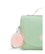 KIPLING NEW KICHIROU Porta pranzo con tracolla soft green metallic - Borse e accessori kids - 4