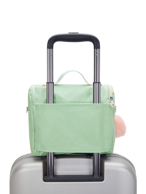NEW KICHIROU Porta pranzo con tracolla soft green metallic - Borse e accessori kids