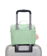 KIPLING NEW KICHIROU Porta pranzo con tracolla soft green metallic - Borse e accessori kids - 6
