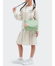 KIPLING NEW KICHIROU Porta pranzo con tracolla soft green metallic - Borse e accessori kids - 7