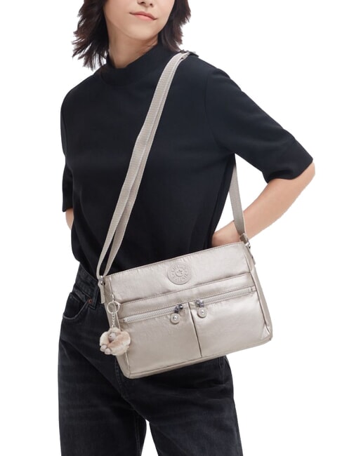 NEW ANGIE Borsa multitasche a tracolla metalglow - Borse Donna