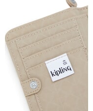 KIPLING MONEY LOVE Portafoglio medio signature beige embossed - Portafogli Donna - 3