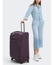 KIPLING NEW YOURI SPIN L Trolley misura grande ultimate plum - Trolley Semirigidi - 7
