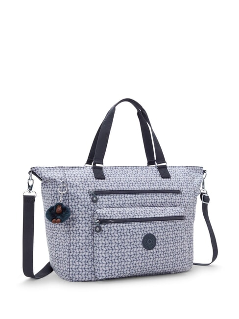 ISAAC Borsone a spalla con tracolla groovy vines - Borsoni