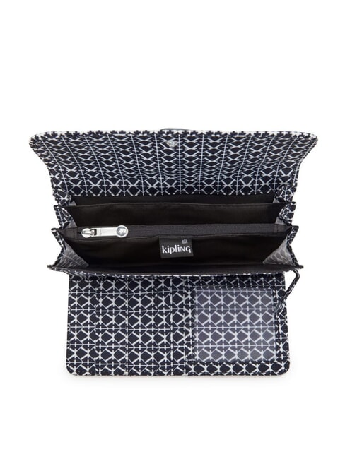 MONEY LAND Portafoglio grande signature print - Portafogli Donna