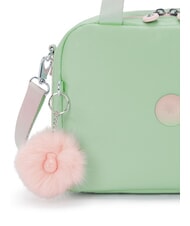 KIPLING MIYO Borsa porta pranzo con tracolla soft green metallic - Borse e accessori kids - 4