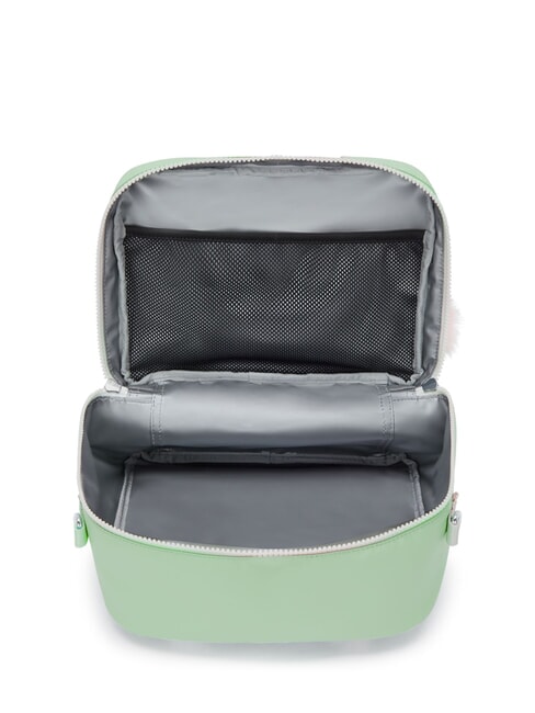 MIYO Borsa porta pranzo con tracolla soft green metallic - Borse e accessori kids