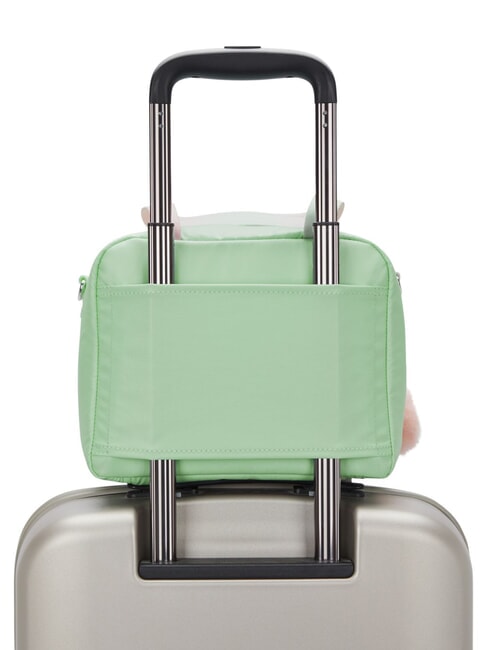 MIYO Borsa porta pranzo con tracolla soft green metallic - Borse e accessori kids