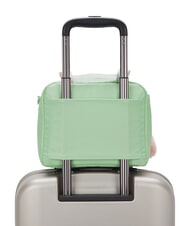 KIPLING MIYO Borsa porta pranzo con tracolla soft green metallic - Borse e accessori kids - 7