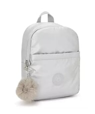 KIPLING MARLEE BP Zaino piccolo metallizzato platinum m gg - Borse Donna - 2