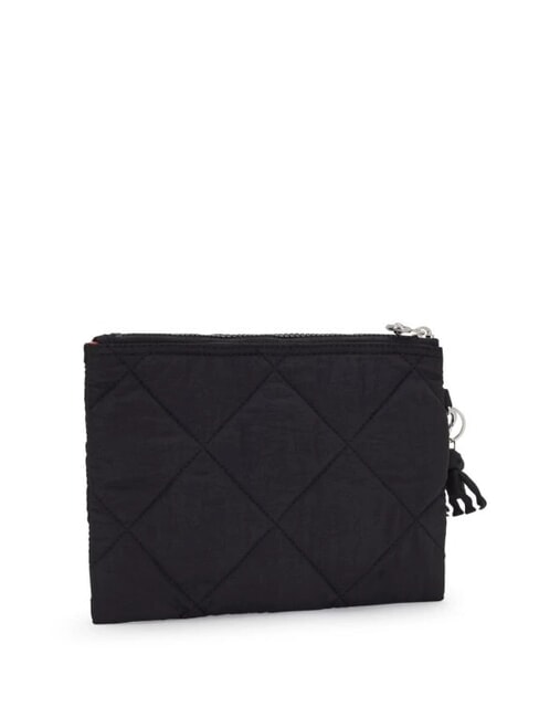 FANCY Pochette con polsierina cosmic black quilt - Borse Donna
