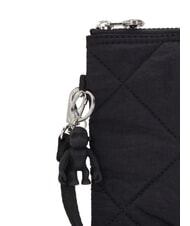 KIPLING FANCY Pochette con polsierina cosmic black quilt - Borse Donna - 4